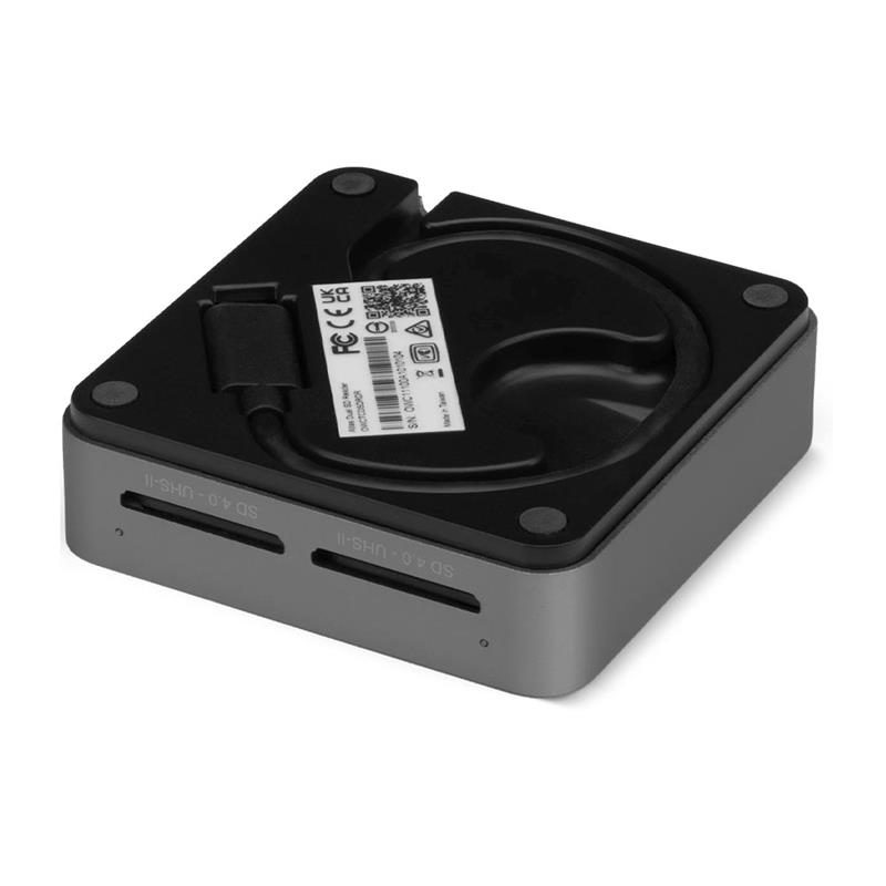 OWC Atlas USB-C Dual-Slot SDXC UHS-II Card Reader