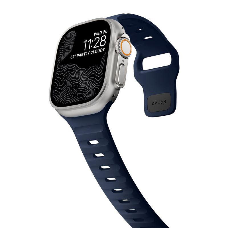 Nomad remienok Sport Strap pre Apple Watch 44-49mm - Atlantic Blue