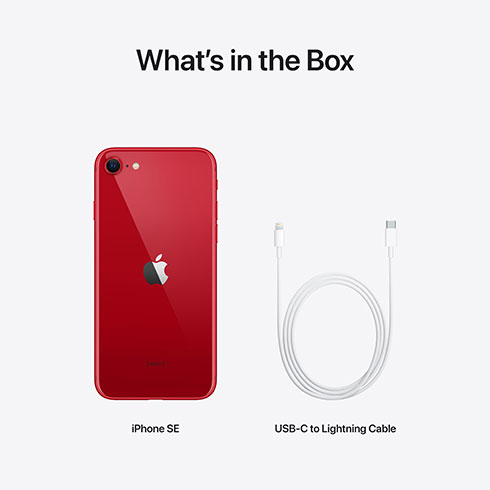 iPhone SE 128 GB (PRODUCT)RED (2022) *Třída A*