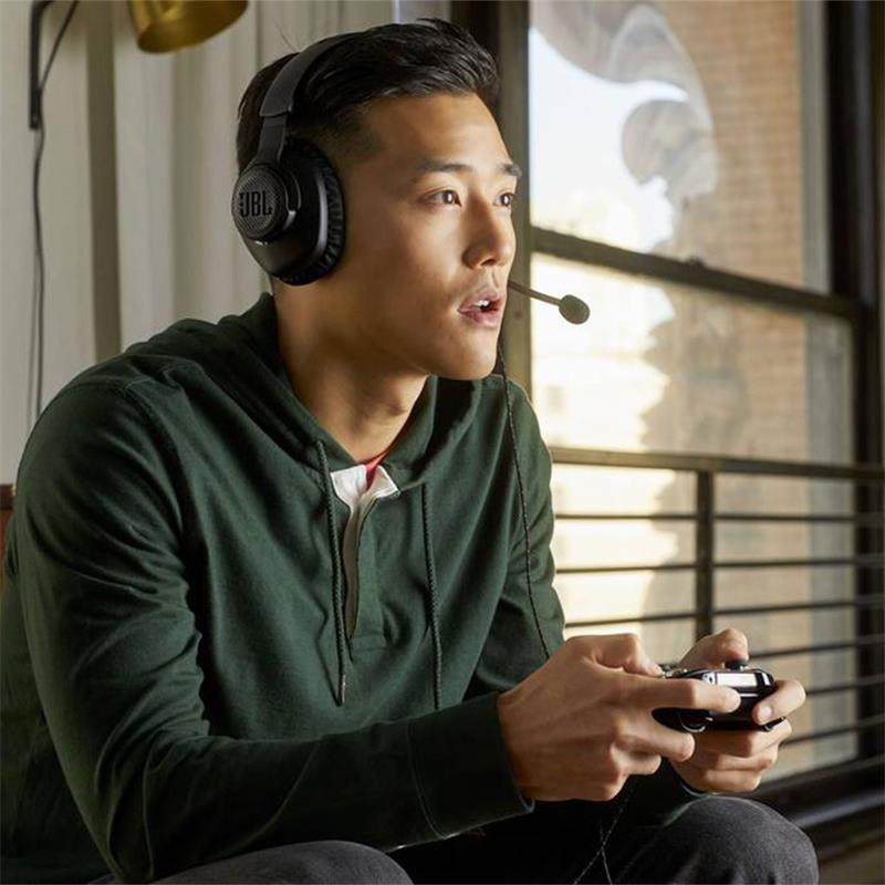 JBL Quantum 100X Black Green slúchadlá