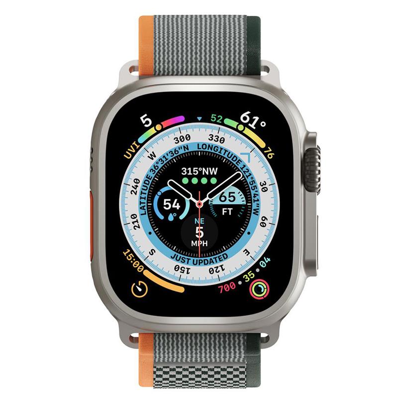 Next One řemínek Athletic Loop pro Apple Watch 44/45/49mm - Sage Green