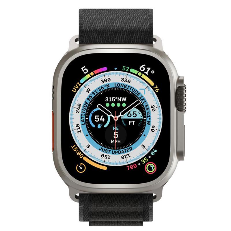 Next One remienok Adventure Loop pre Apple Watch 44/45/49mm - Black
