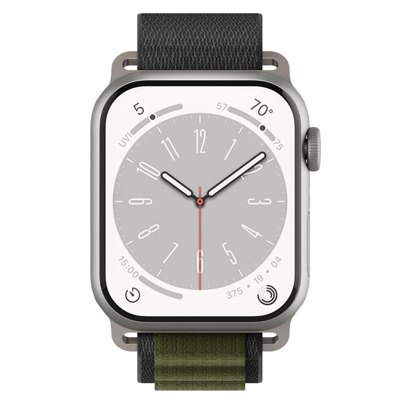 Next One remienok Adventure Loop pre Apple Watch 44/45/49mm - Gray/Green