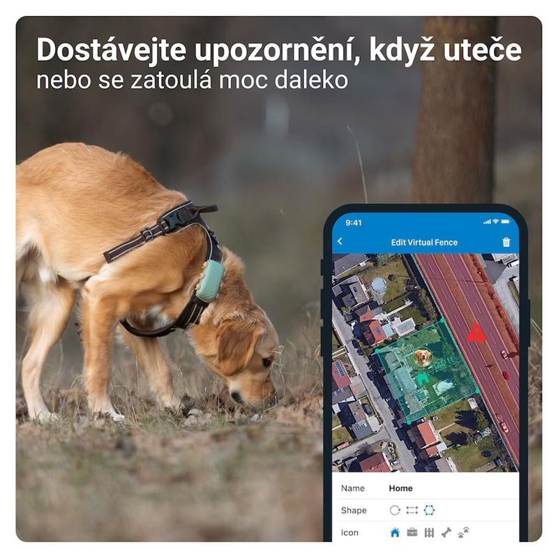 Tractive GPS DOG XL pro sledování polohy a aktivity, zelený