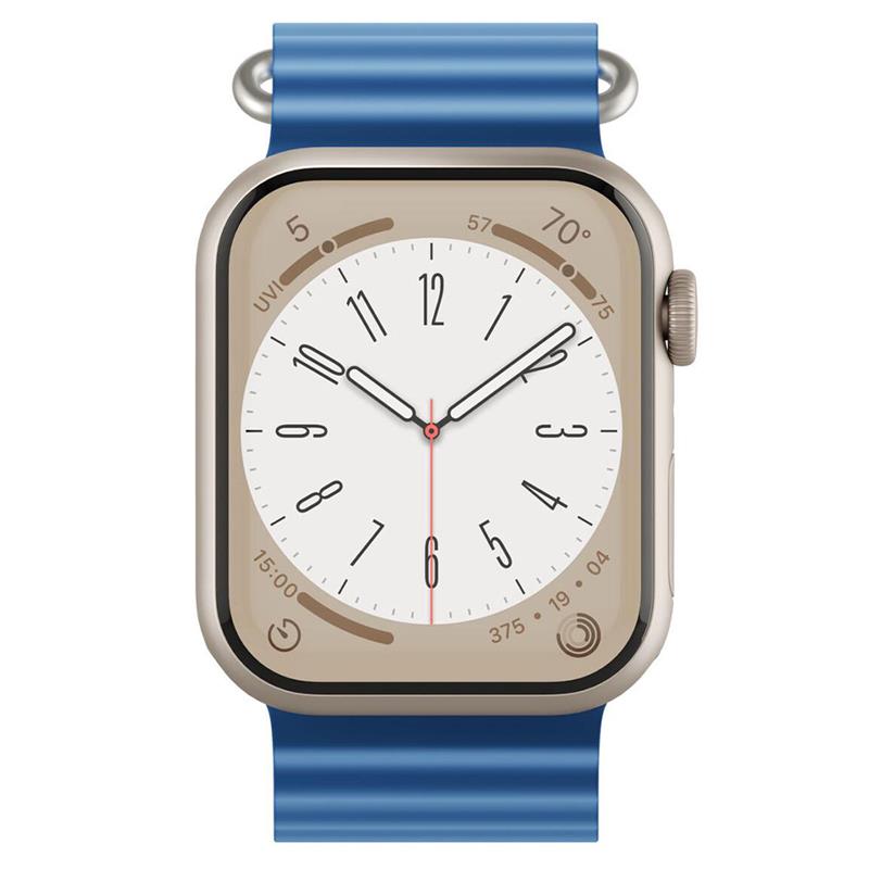 Next One remienok H20 Band pre Apple Watch 44/45/49mm - Midnight Blue