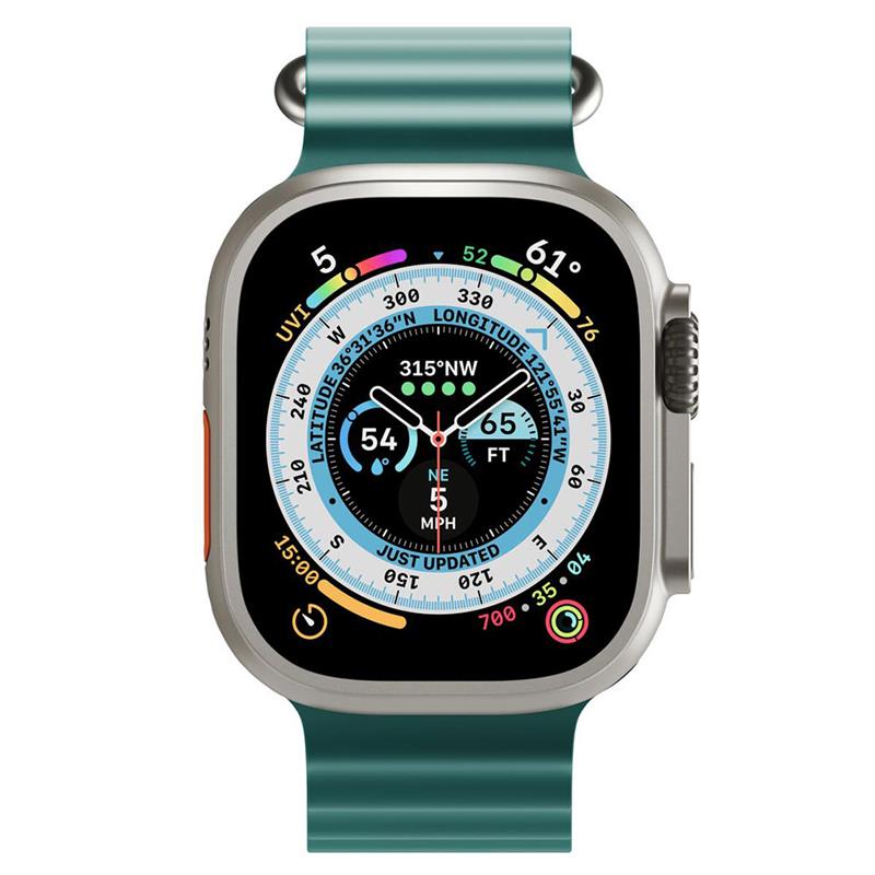 Next One remienok H20 Band pre Apple Watch 44/45/49mm - Deep Sea Green