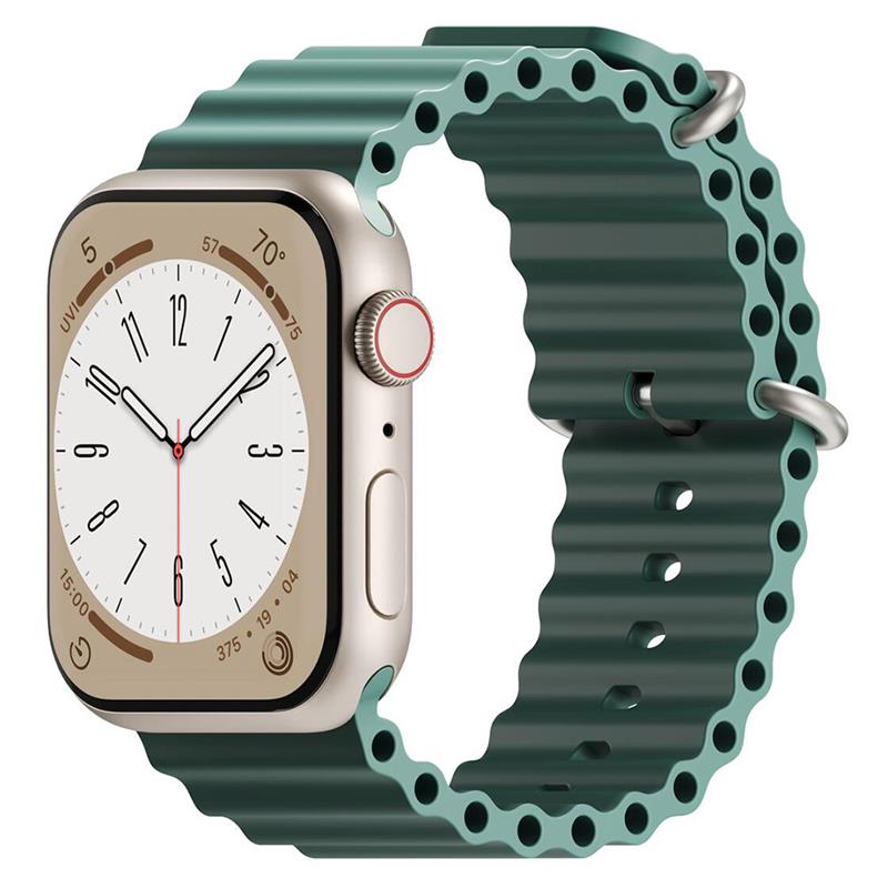 Next One remienok H20 Band pre Apple Watch 44/45/49mm - Deep Sea Green