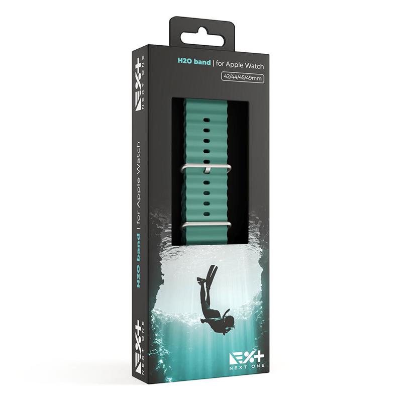 Next One remienok H20 Band pre Apple Watch 44/45/49mm - Deep Sea Green
