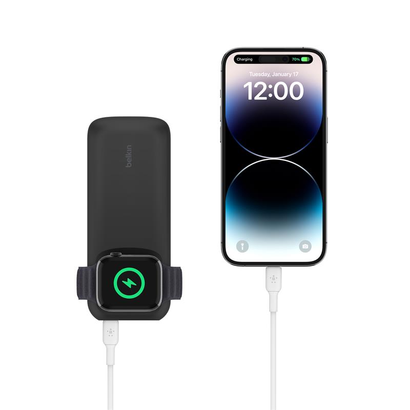 Belkin Boost Charge Pro pre Apple Watch + Powerbank 10K - Black
