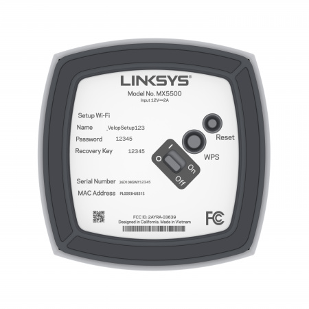 Linksys Atlas Pro 6 Wi-Fi AX5400 3-pack-White