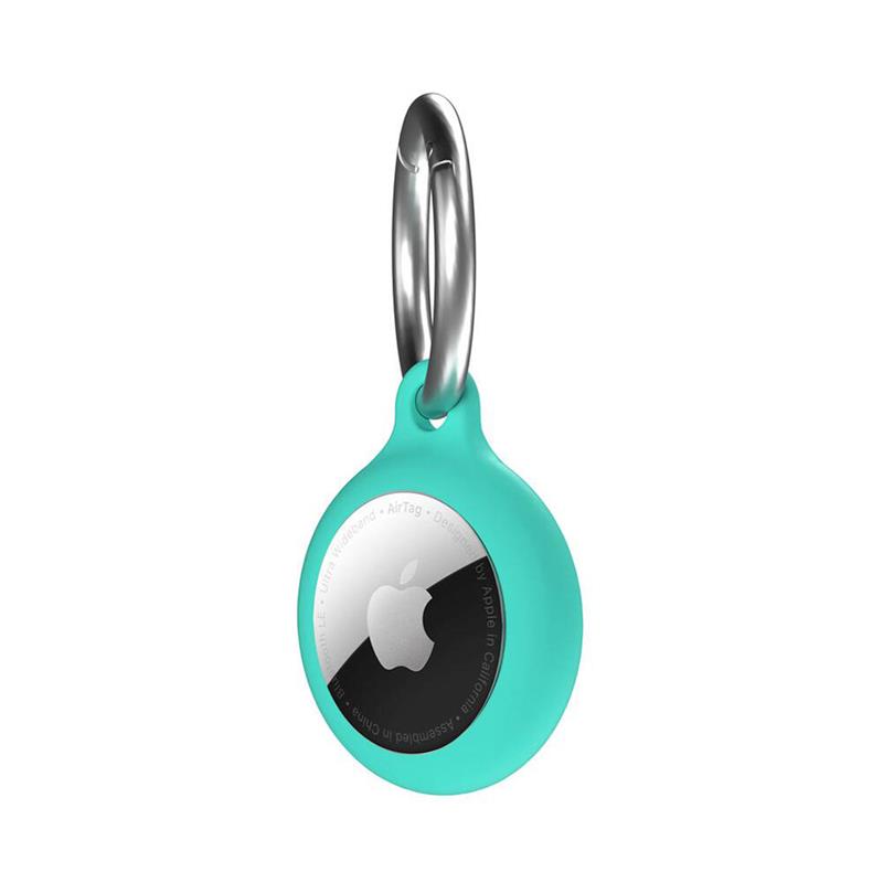 Next One puzdro Secure Silicone Key Clip pre Apple AirTag - Mint