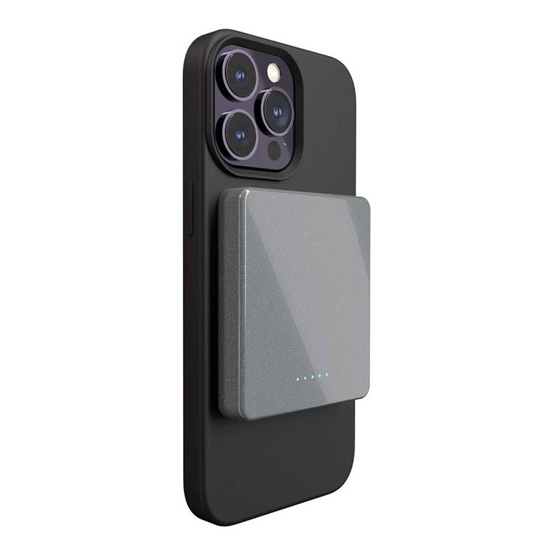 Next One Magnetic Wireless PowerBank Magsafe 5000 mAh 15W - Grey