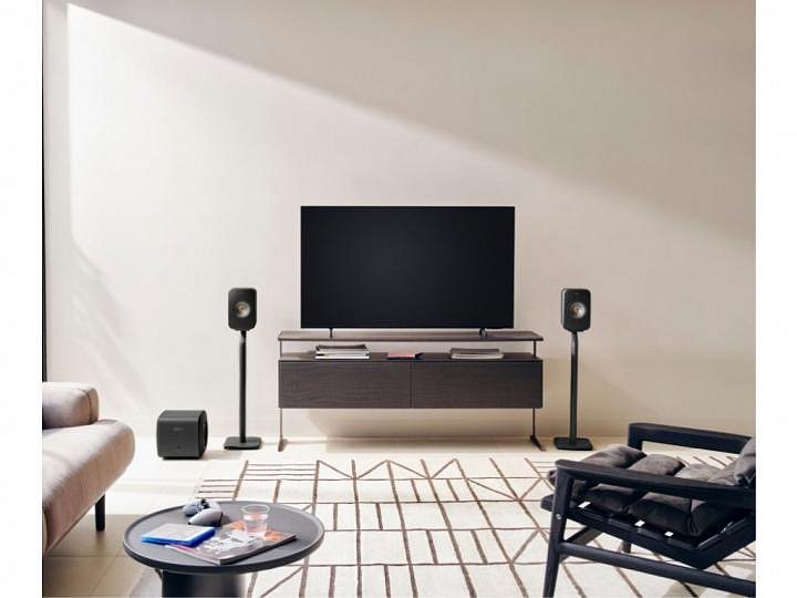 KEF LSX II - Wireless - aktívny Hi-Fi systém - Carbon Black