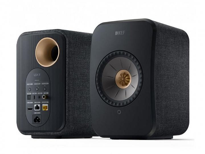 KEF LSX II - Wireless - aktívny Hi-Fi systém - Carbon Black