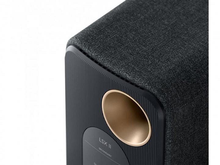 KEF LSX II - Wireless - aktívny Hi-Fi systém - Carbon Black