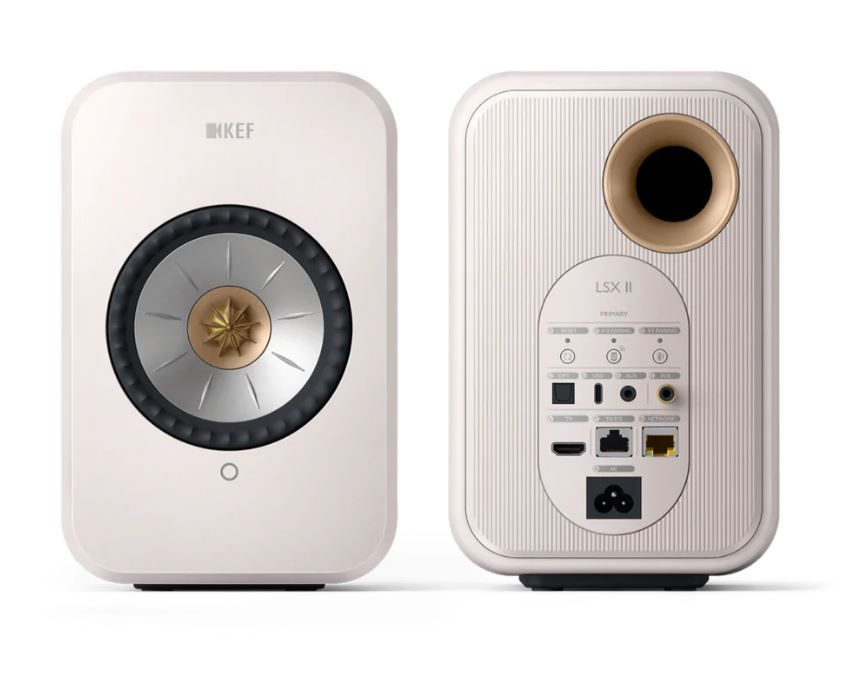 KEF LSX II - Wireless - aktívny Hi-Fi systém - Mineral White