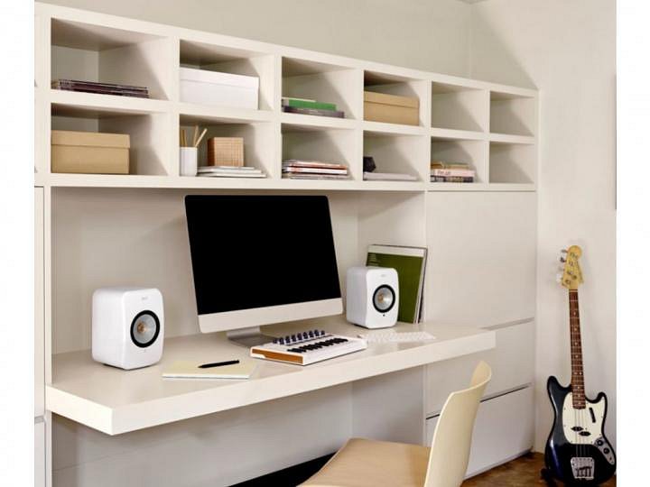 KEF LSX II - Wireless - aktívny Hi-Fi systém - Mineral White