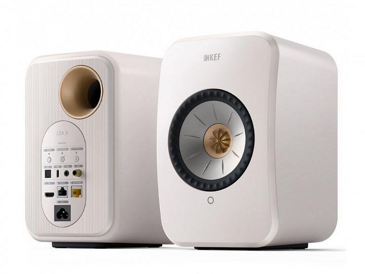 KEF LSX II - Wireless - aktívny Hi-Fi systém - Mineral White
