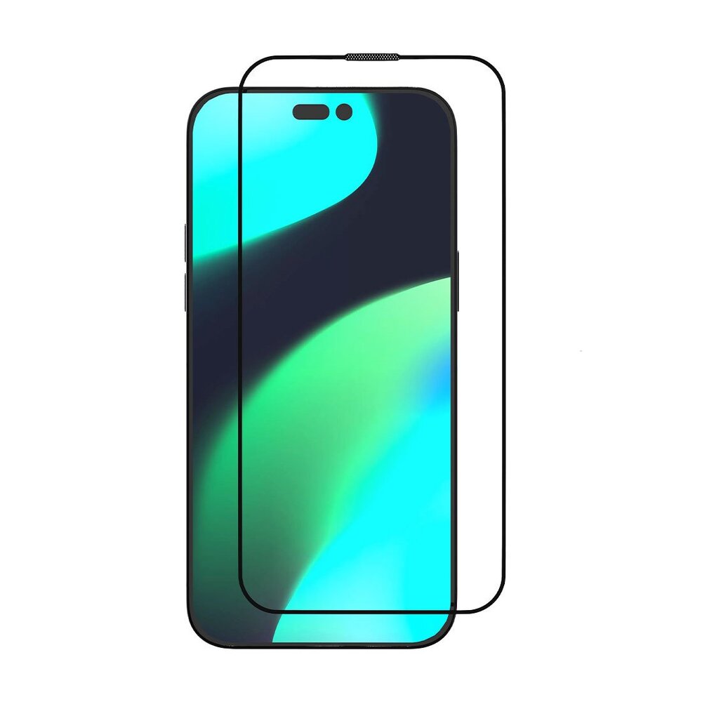 Devia ochranné sklo Star Series pro iPhone 15 Pro - Black Frame