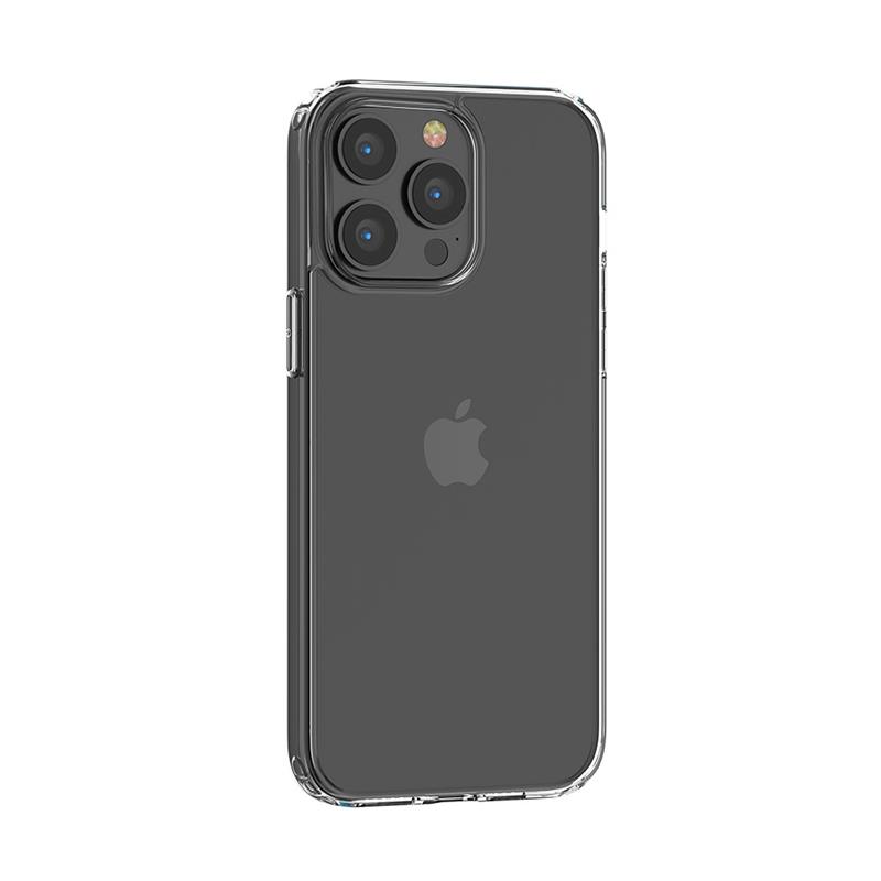 Devia kryt Shark Series Shockproof Case pre iPhone 15 Pro - Clear