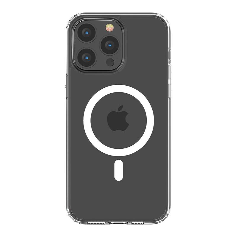 Devia kryt Pure Clear Magnetic Shockproof Case pre iPhone 15 Pro Max - Clear