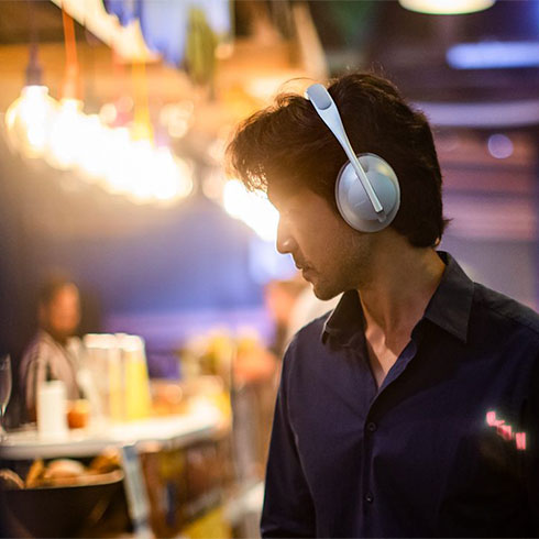 Bose Noise Cancelling Headphones 700 Silver sluchátka - rozbelený ks