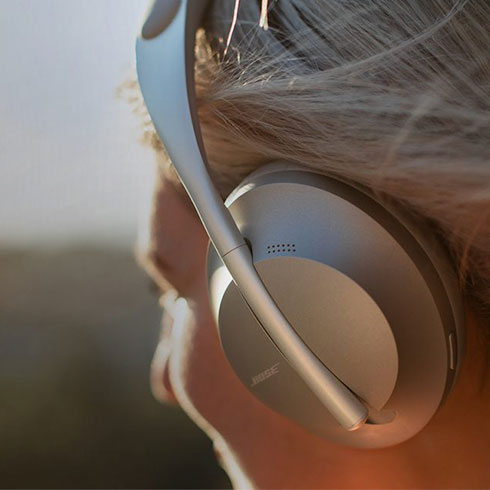 Bose Noise Cancelling Headphones 700 Silver sluchátka - rozbelený ks