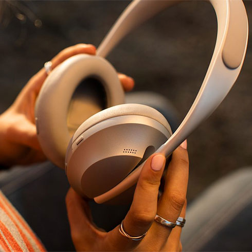 Bose Noise Cancelling Headphones 700 Silver sluchátka - rozbelený ks