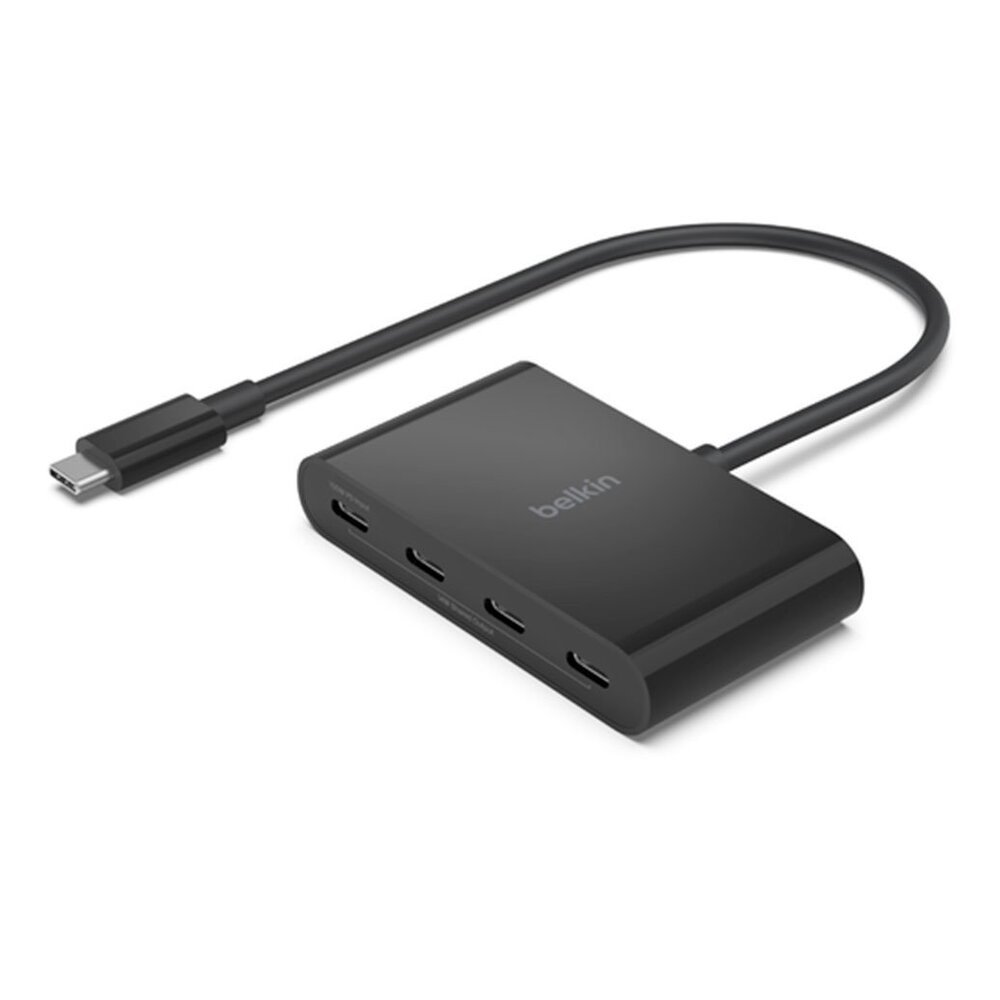 Belkin Connect USB-C to 4-Port USB-C Hub - Black