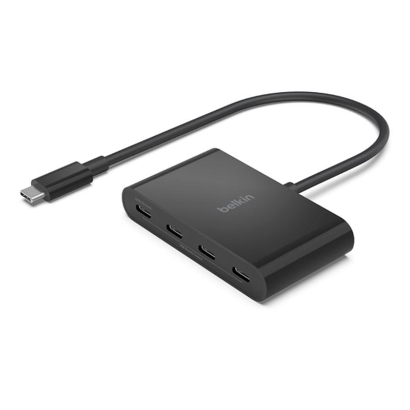 Belkin Connect USB-C to 4-Port USB-C Hub - Black