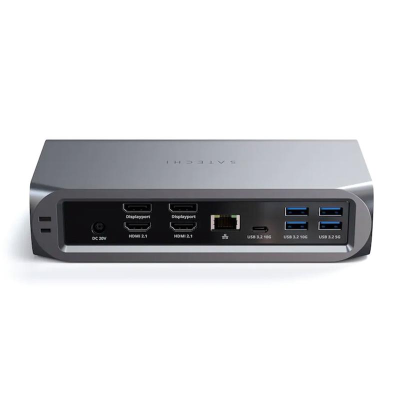 Satechi Thunderbolt 4 Multimedia Pro Dock - Space Gray Aluminium