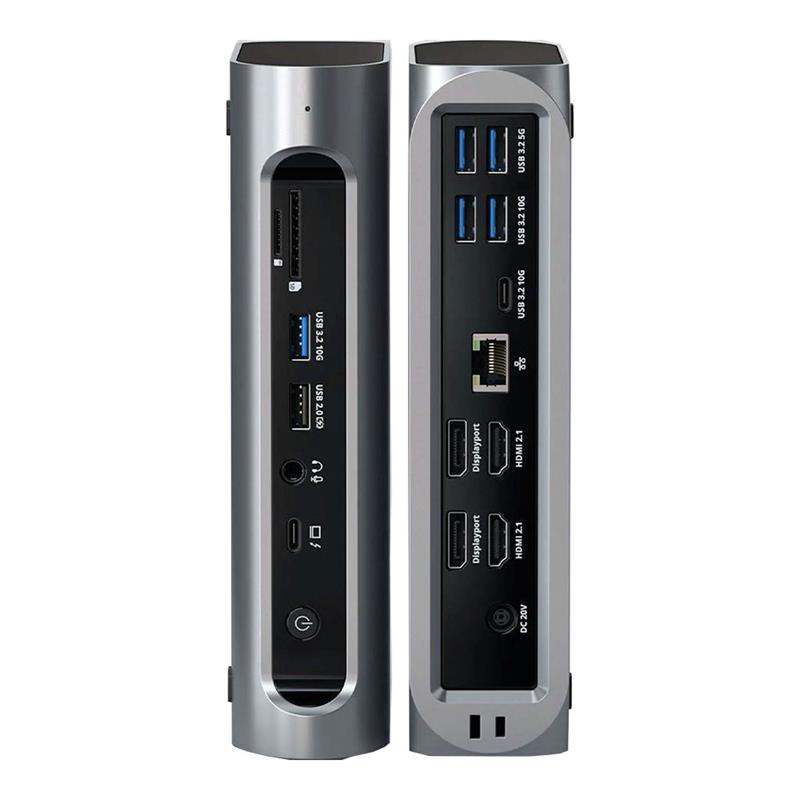 Satechi Thunderbolt 4 Multimedia Pro Dock - Space Gray Aluminium