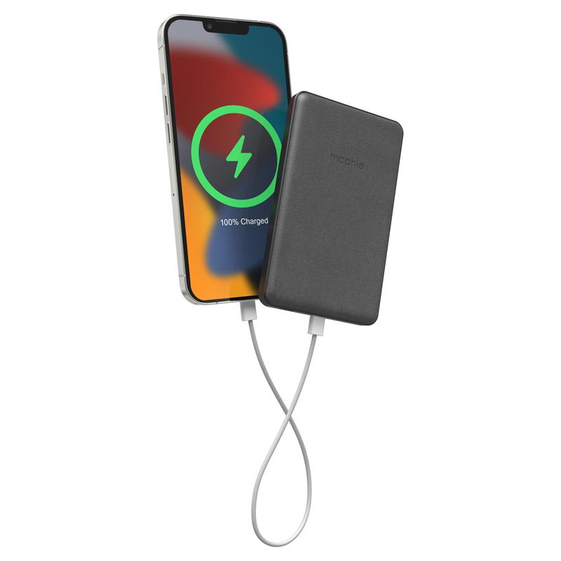 Mophie Snap+ 5000 mAh Powerstation for iPhone with MagSafe - Black