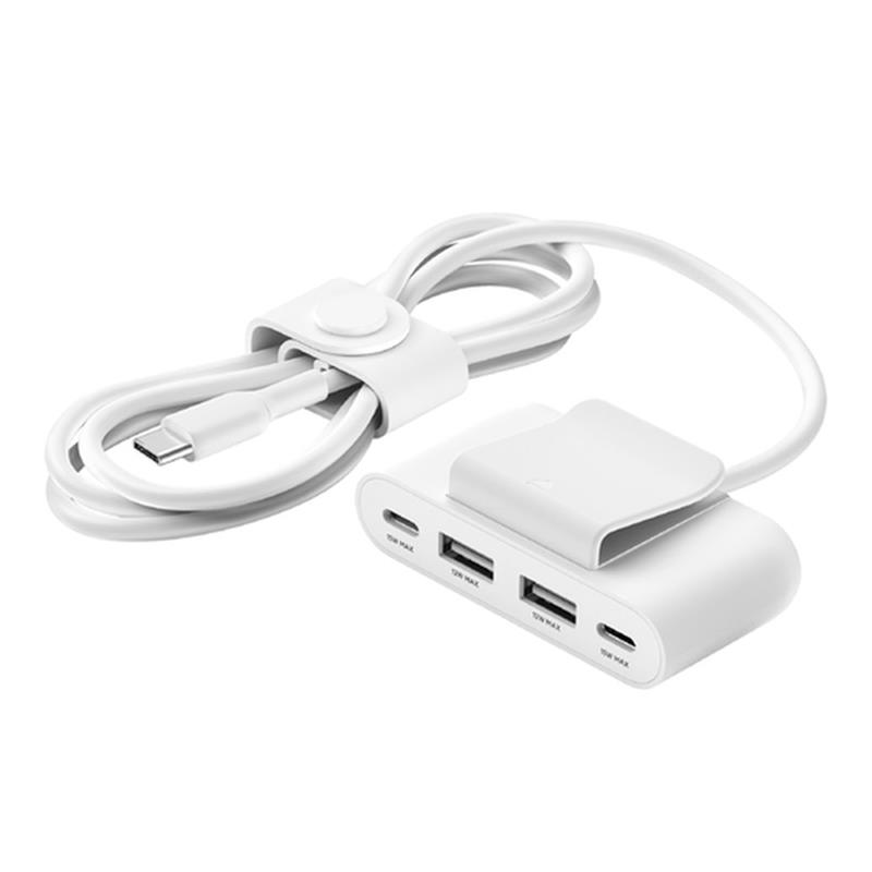 Belkin Boost Charge 4-Port USB Power Extender - White