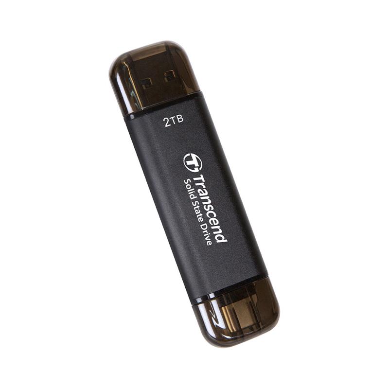 Transcend SSD 2TB ESD310C USB 3.2 Gen 2x1 - Black