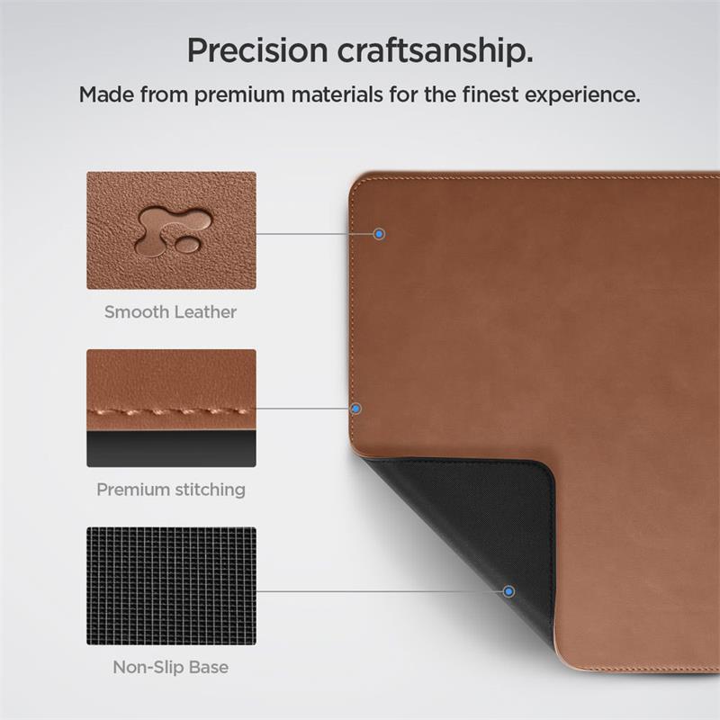 Spigen LD302 Desk Pad - Brown
