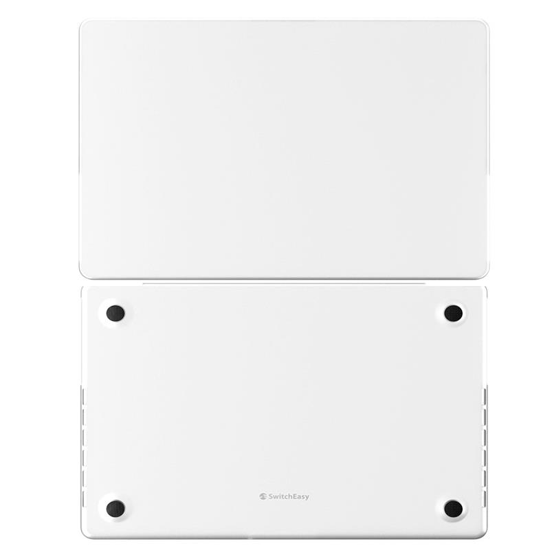 SwitchEasy Hardshell Nude Case pre MacBook Air 15" M2/M3/M4 - Clear