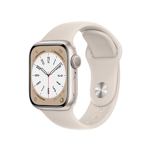 Apple Watch Series 8 GPS 41mm Hvězdně bílý hliník *Nový z výkupu*