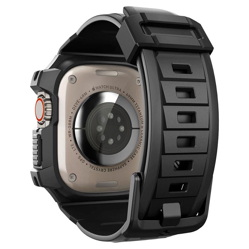 Spigen kryt Rugged Armor Pro pre Apple Watch Ultra 49mm - Black