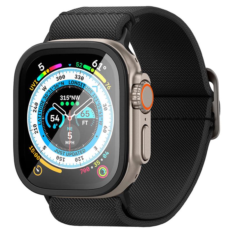 Spigen ochranné sklo Glas.tR Slim Pro pre Apple Watch Ultra - Black