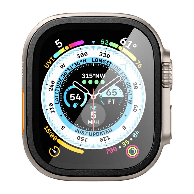 Spigen ochranné sklo Glas.tR Slim Pro pre Apple Watch Ultra - Black