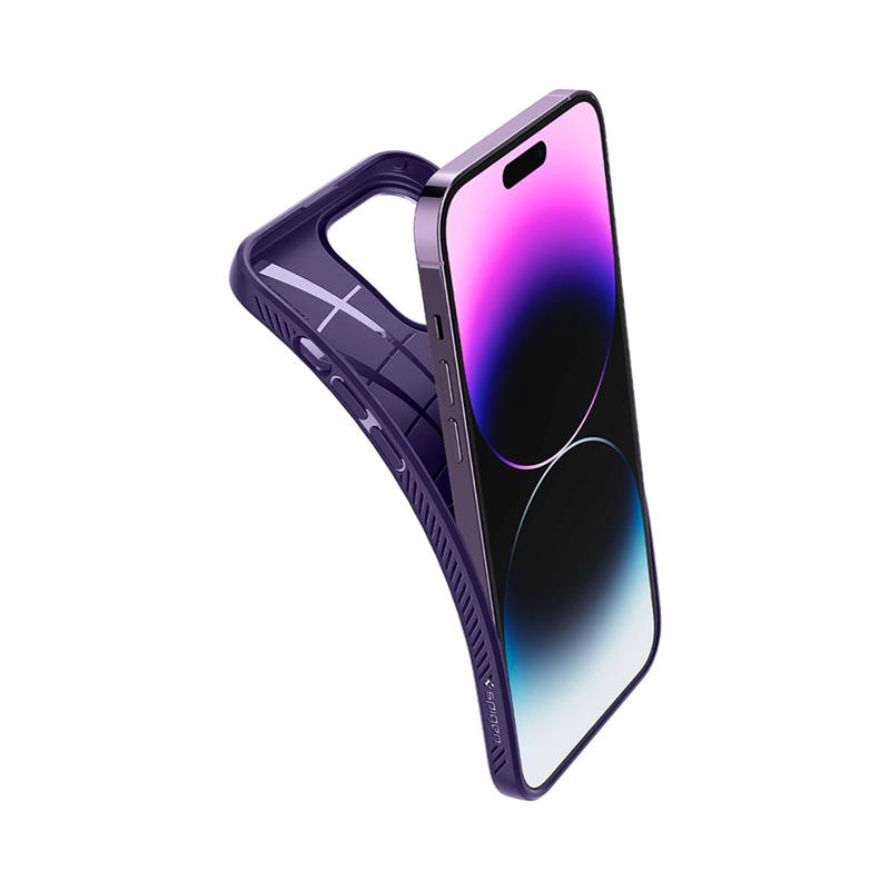 Spigen kryt Liquid Air pre iPhone 14 Pro - Deep Purple