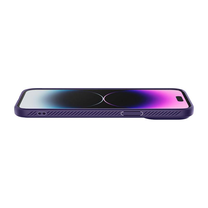 Spigen kryt Liquid Air pre iPhone 14 Pro - Deep Purple