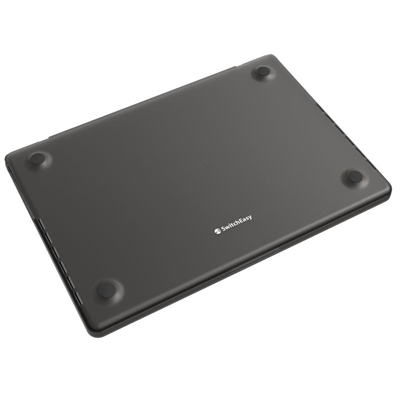 SwitchEasy Hardshell Nude Case pre MacBook Air 15" M2/M3/M4 - Black