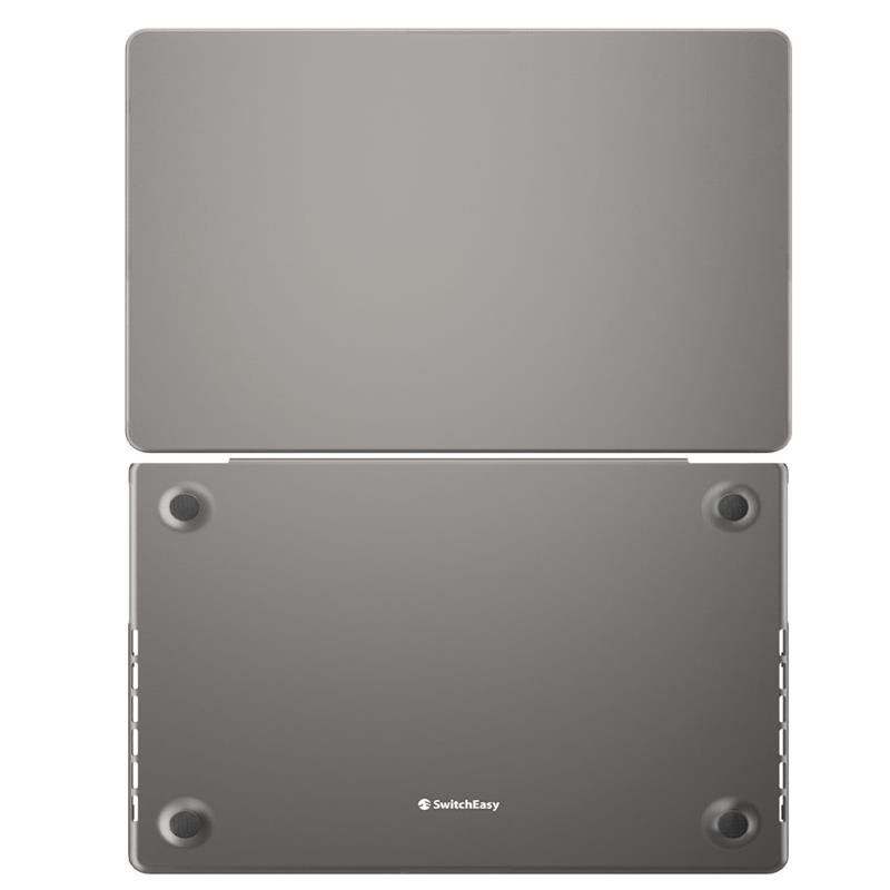 SwitchEasy Hardshell Nude Case pre MacBook Air 15" M2/M3/M4 - Black