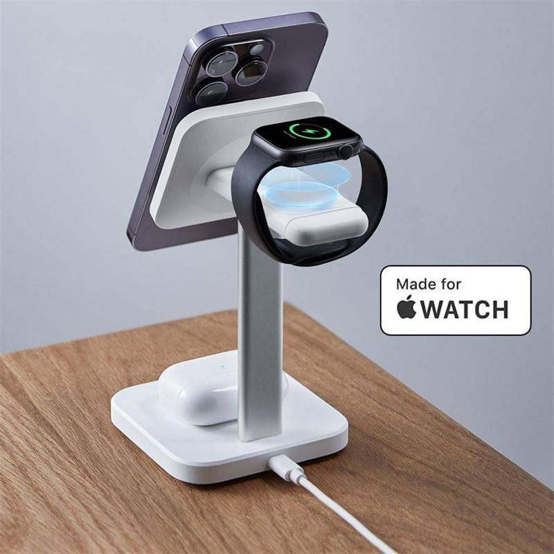 ESR 3-in-1 Watch Wireless Charging Set - White