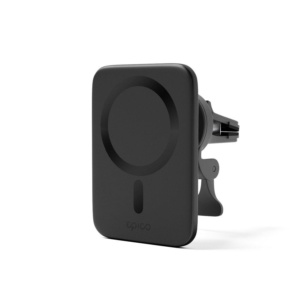 iStores by Epico Ultrathin Wireless Car Charger - MagSafe compatible - Čierna