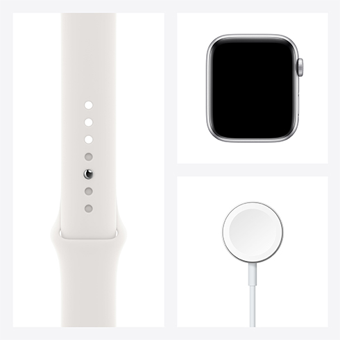 Apple Watch SE GPS 44mm Stříbrný hliník *Třída A*