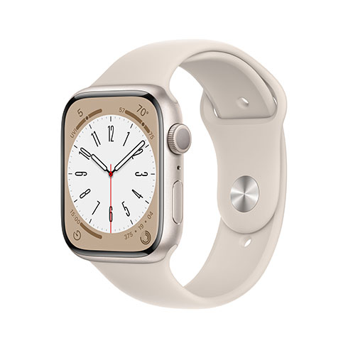Apple Watch Series 8 GPS 45mm Hvězdně bílý hliník *Třída A*