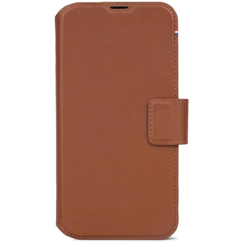 Decoded puzdro Leather Detachable Wallet MagSafe pre iPhone 15 Pro - Tan